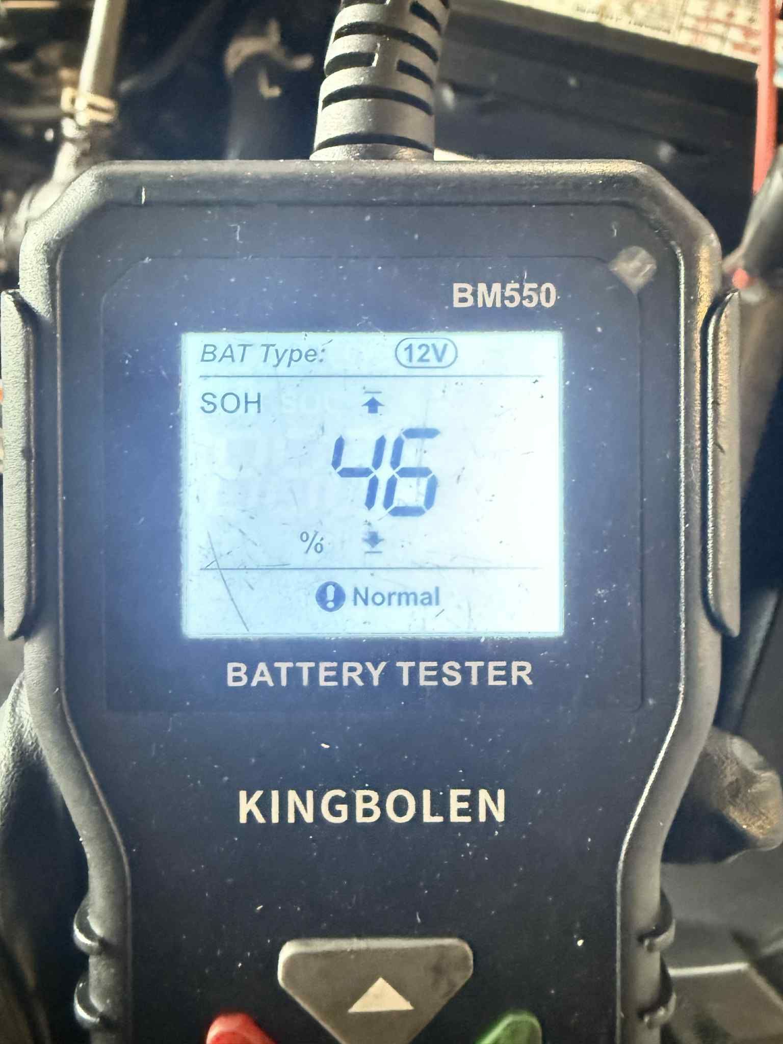 Battery Testing Device With Reading — Triple C Workshop in Springwood, QLD