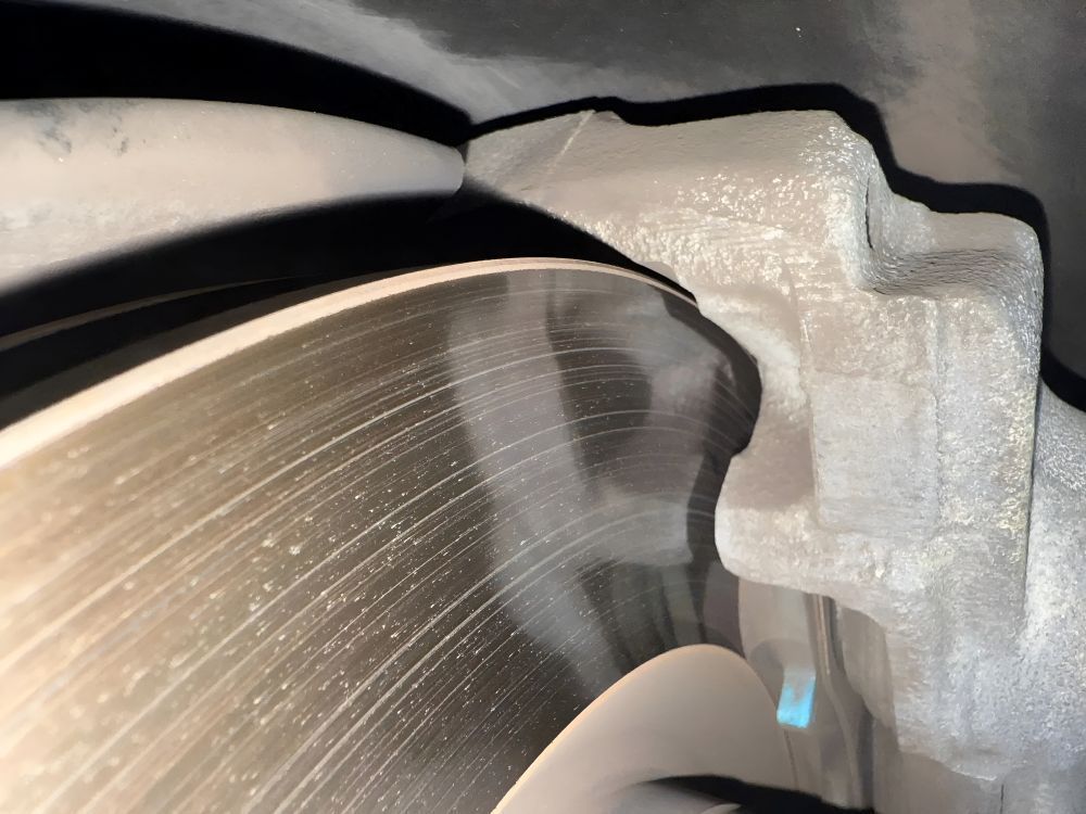 Close-Up View of A Car Brake Roto — Triple C Workshop in Springwood, QLD