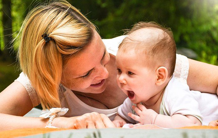 Child Therapy — Mother Playing with Baby in Albuquerque, NM