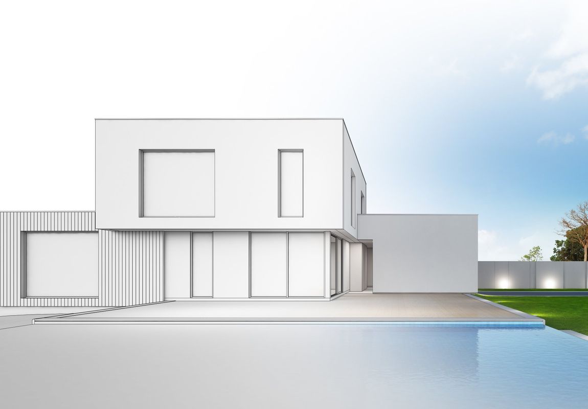 modello di abitazione a basso impatto energetico