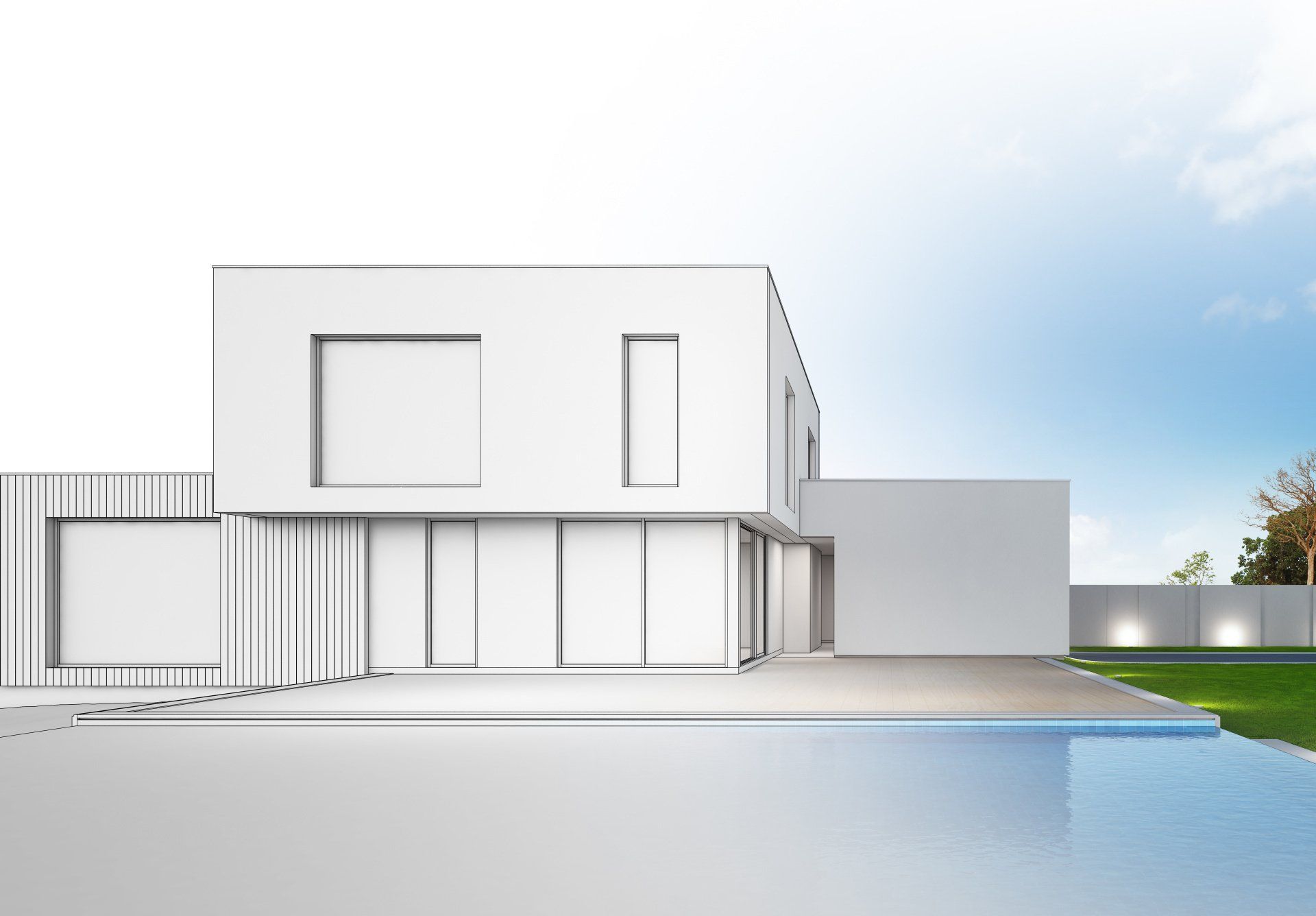 modello di abitazione a basso impatto energetico