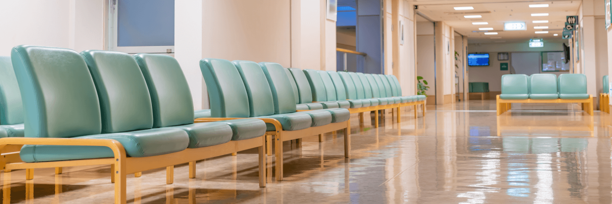 Waiting room with many chairs