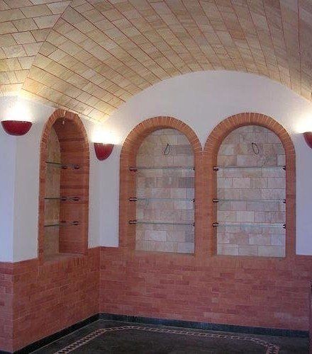 Mensole in cristallo extrachiaro