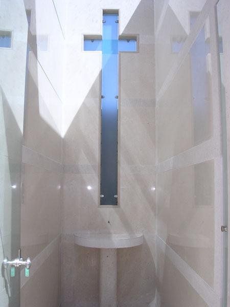 Vetro colorato a croce