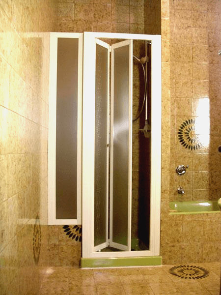 box doccia decorato