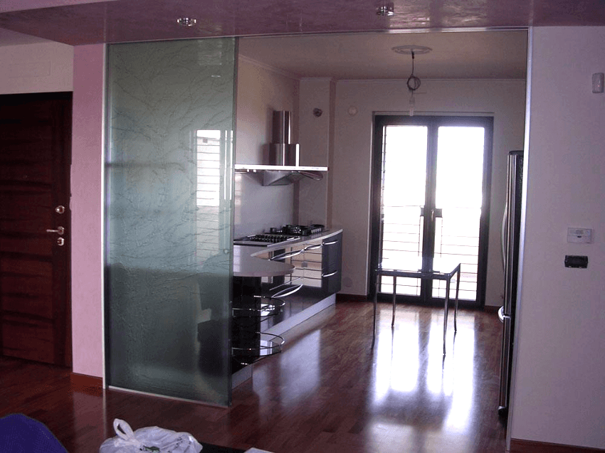 porta fissa a due ante