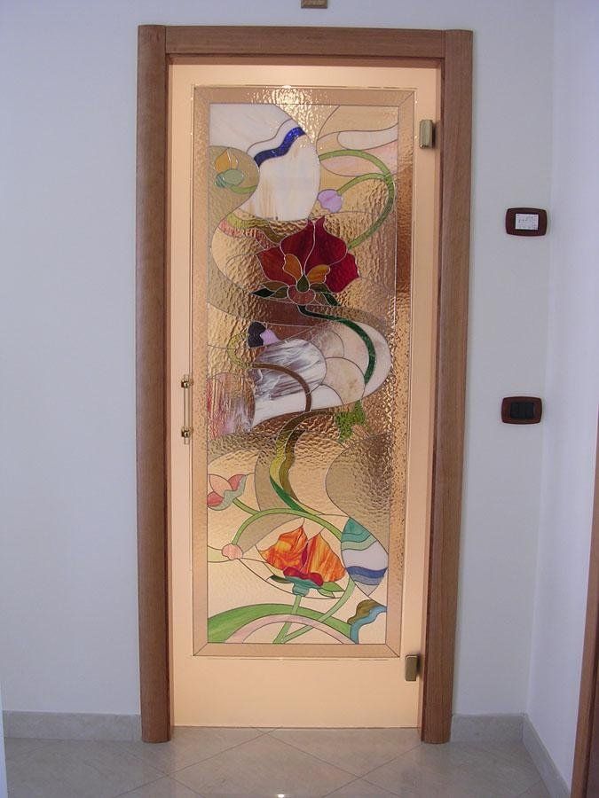 porta con vetrata