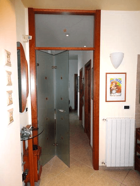 porta incasso in legno