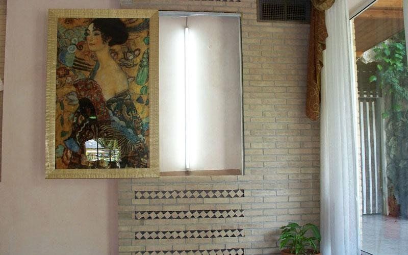 Stampa digitale scorrevole con binario nascosto