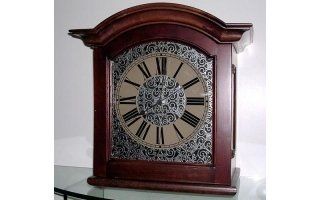 Orologio in specchio decorato