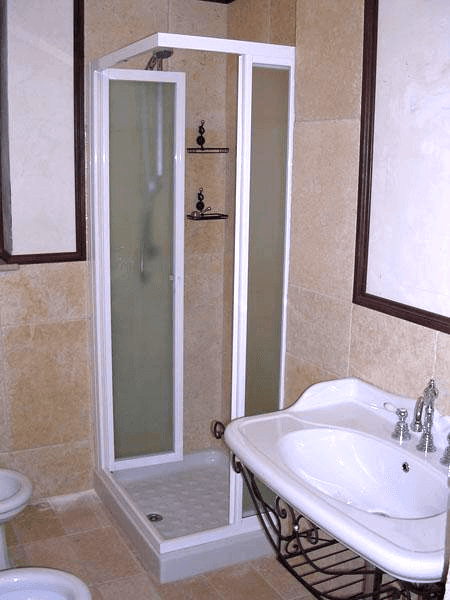 box doccia apertura libro scorrevole