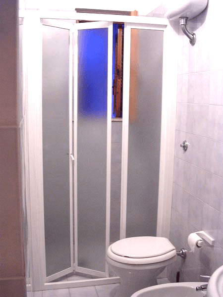 box doccia apertura a libro