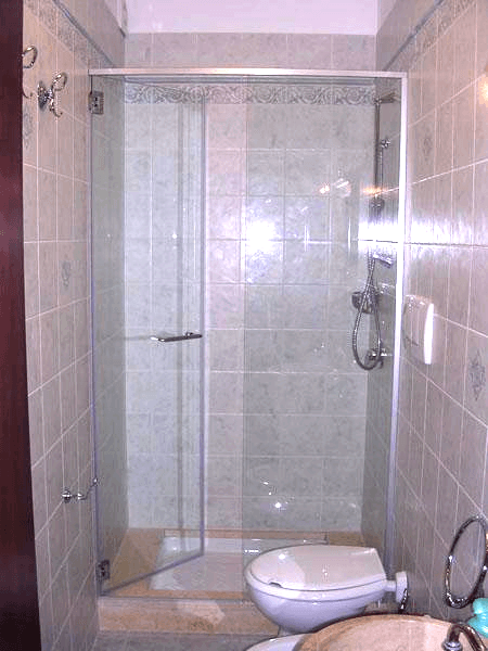 box doccia con apertura interna