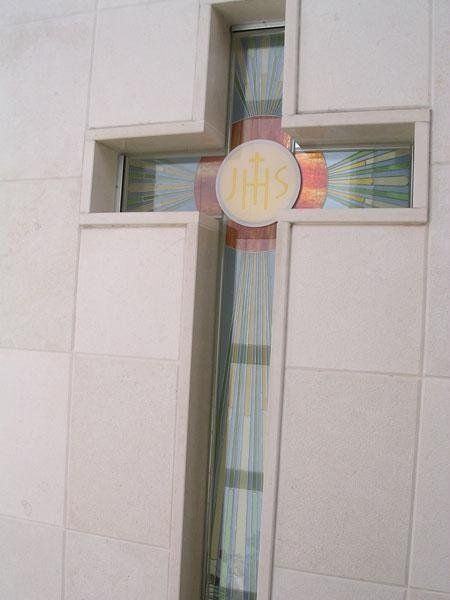 Vetrata Tiffany a croce