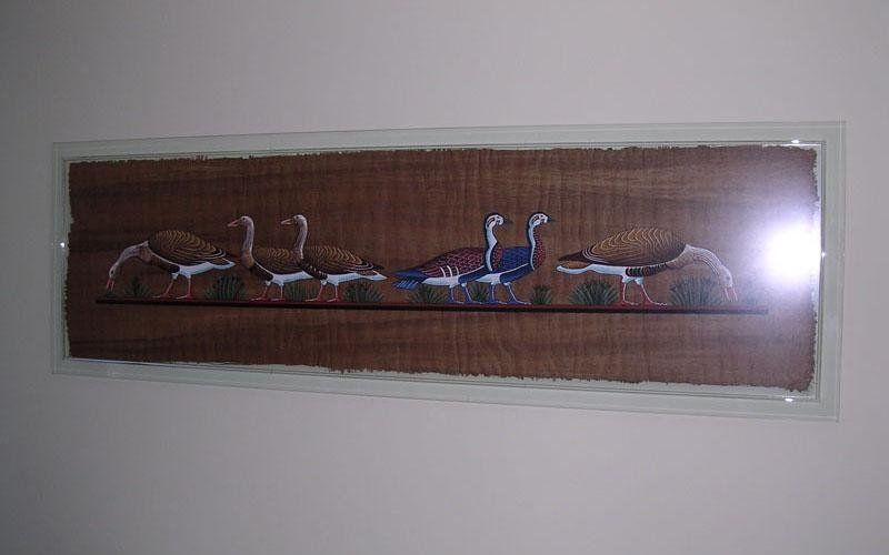 Cornice in vetro con telaio nascosto