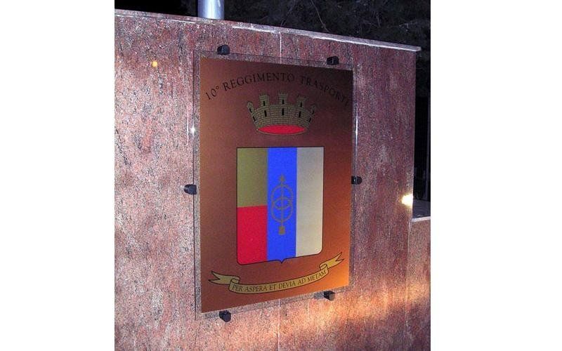 Espositore in nicchia in muratura