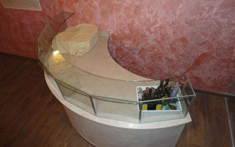 Bancone antipasti pizzeria