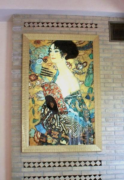 Signora con ventaglio (Klimt)