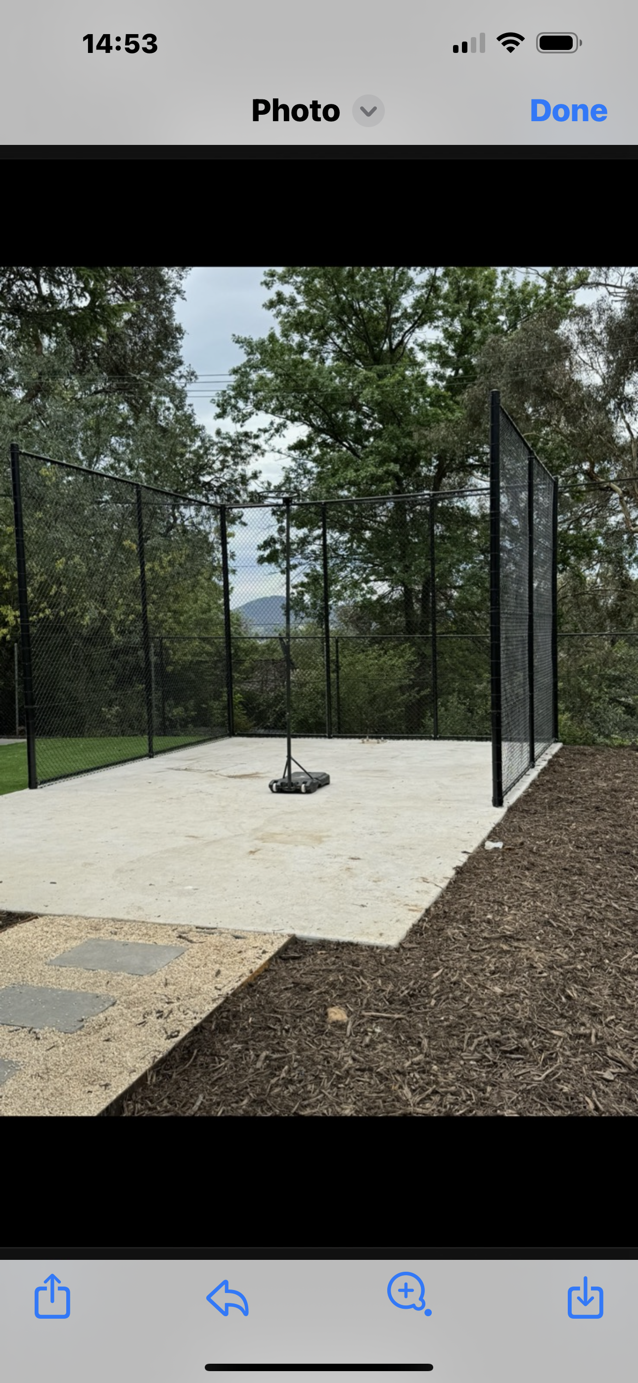 Chainwire Fencing in a Basket Ball Court — Capital Fencing in Charnwood, ACT