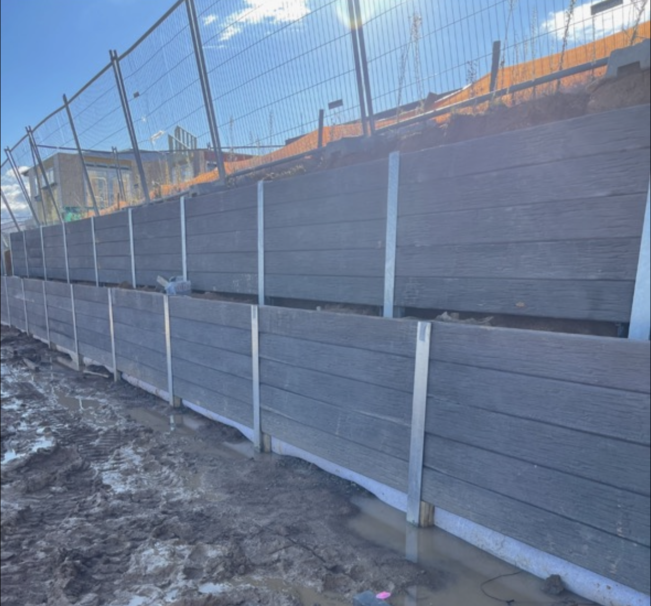 Stone Retaining Wall  — Capital Fencing in Charnwood, ACT