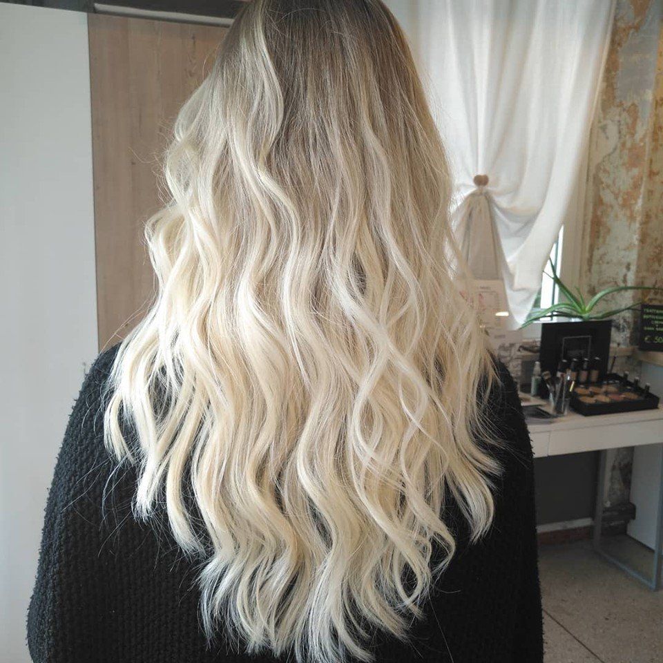 Capelli biondi lunghi