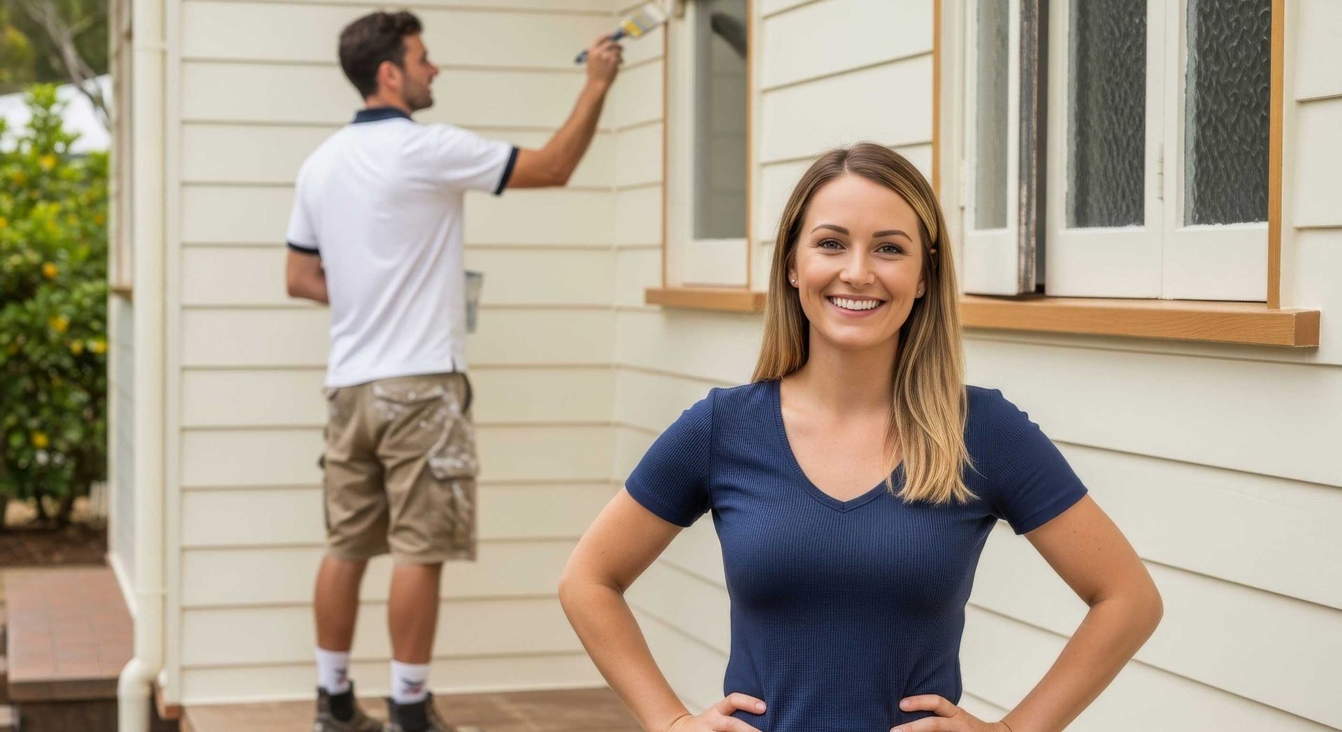 Glide Painters Gympie Happy Client 4570