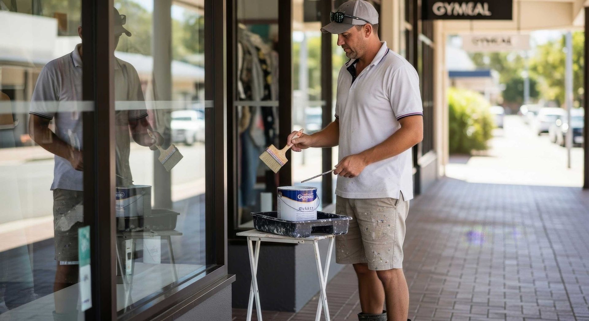 Painting Gympie Commercial Shopfront