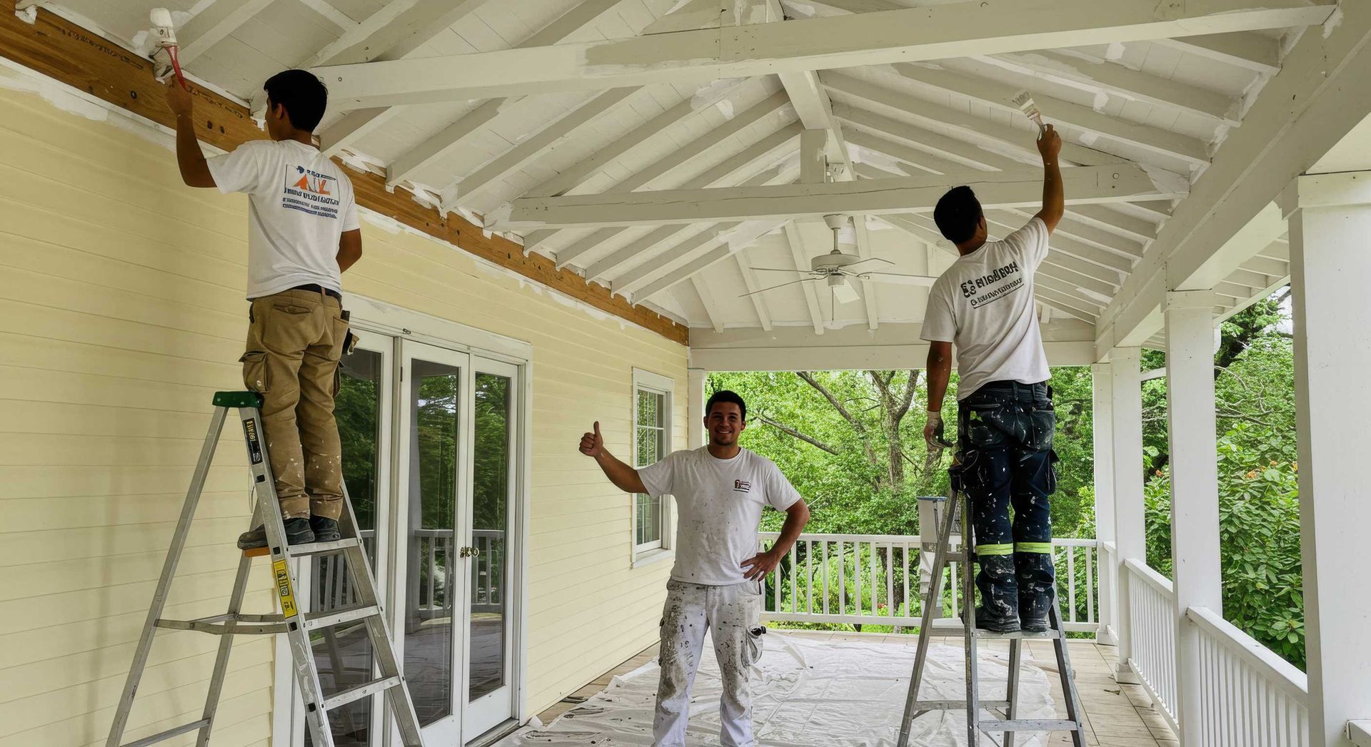 Exterior Water Damage Painting in Gympie