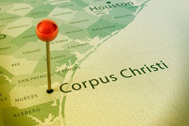 Corpus Christi Map — Corpus Christi, TX — Casarez Bail Bonds II