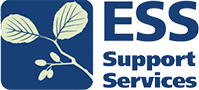 A black and white logo for seniors life enhancement centres.