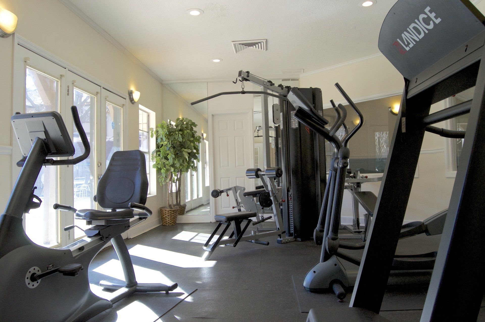 Fitness Center with Machines | Cambridge Apartments
