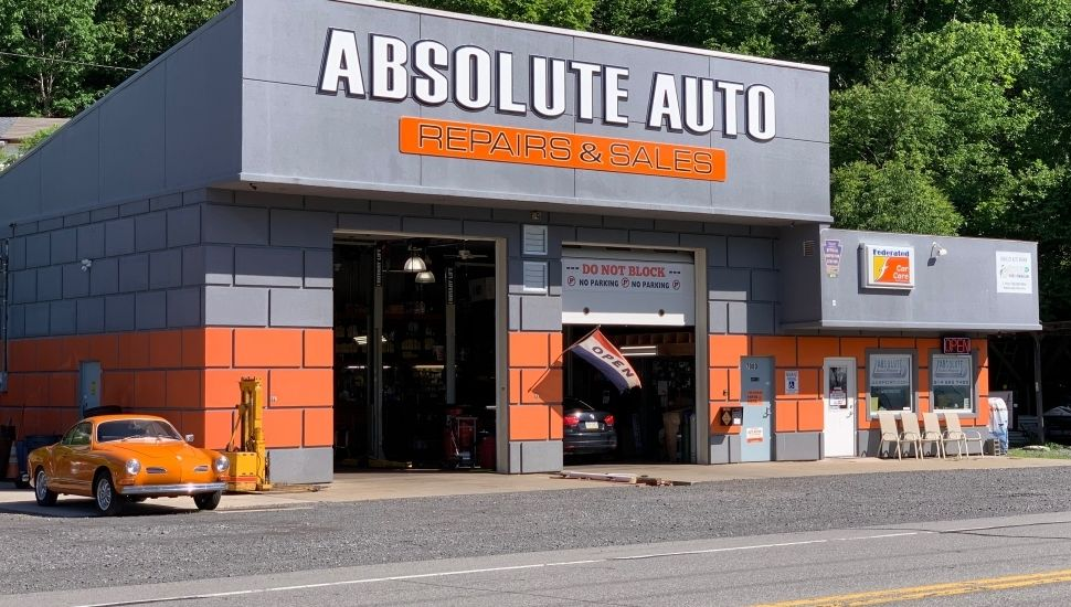 Exterior View Of Port Matilda Auto Shop | Absolute Auto Repairs & Sales