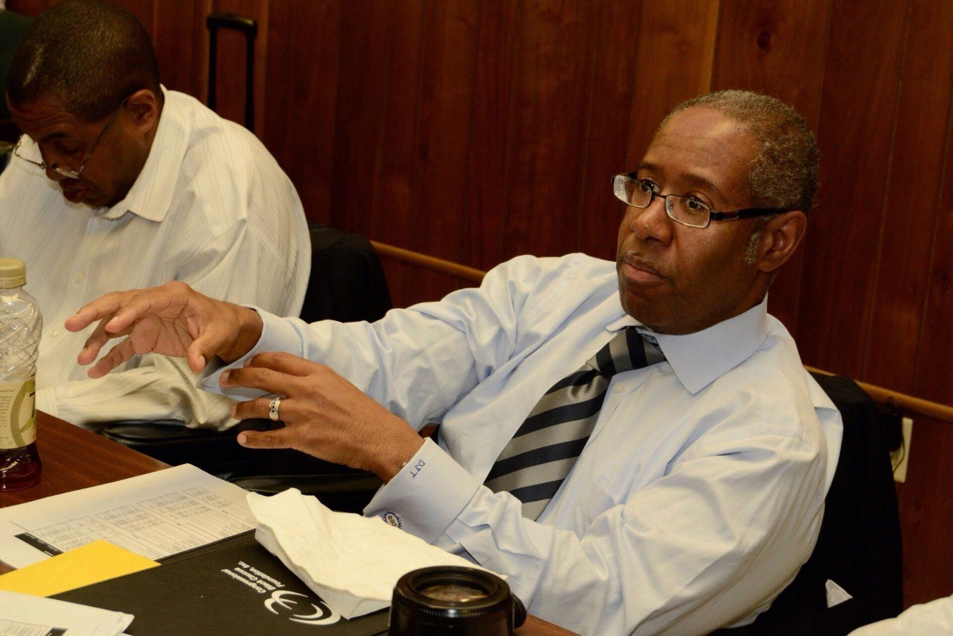 Attorney in Meeting — Philadelphia, PA — Law Offices of Daniel J. Tann