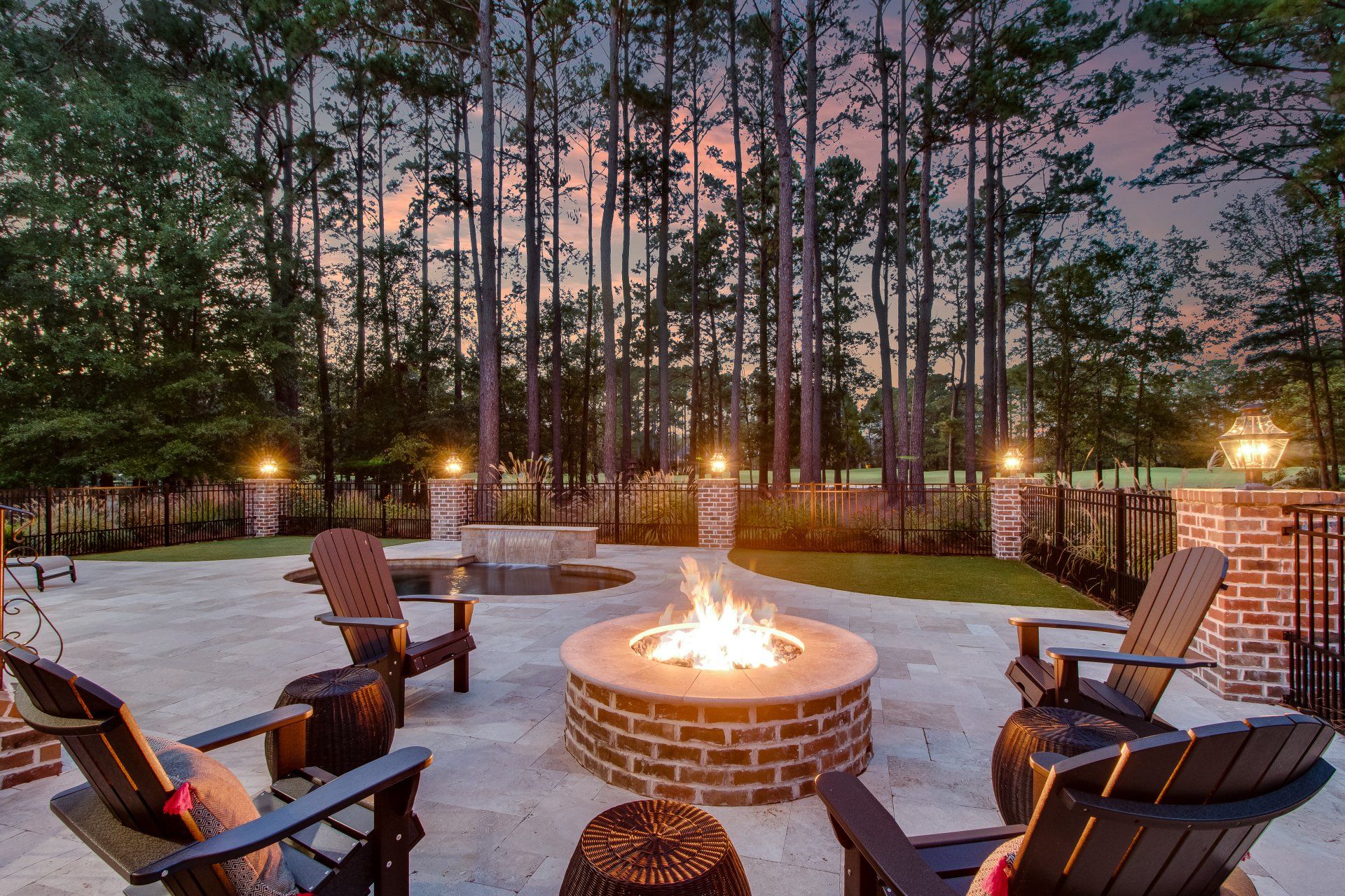 fire pit photography