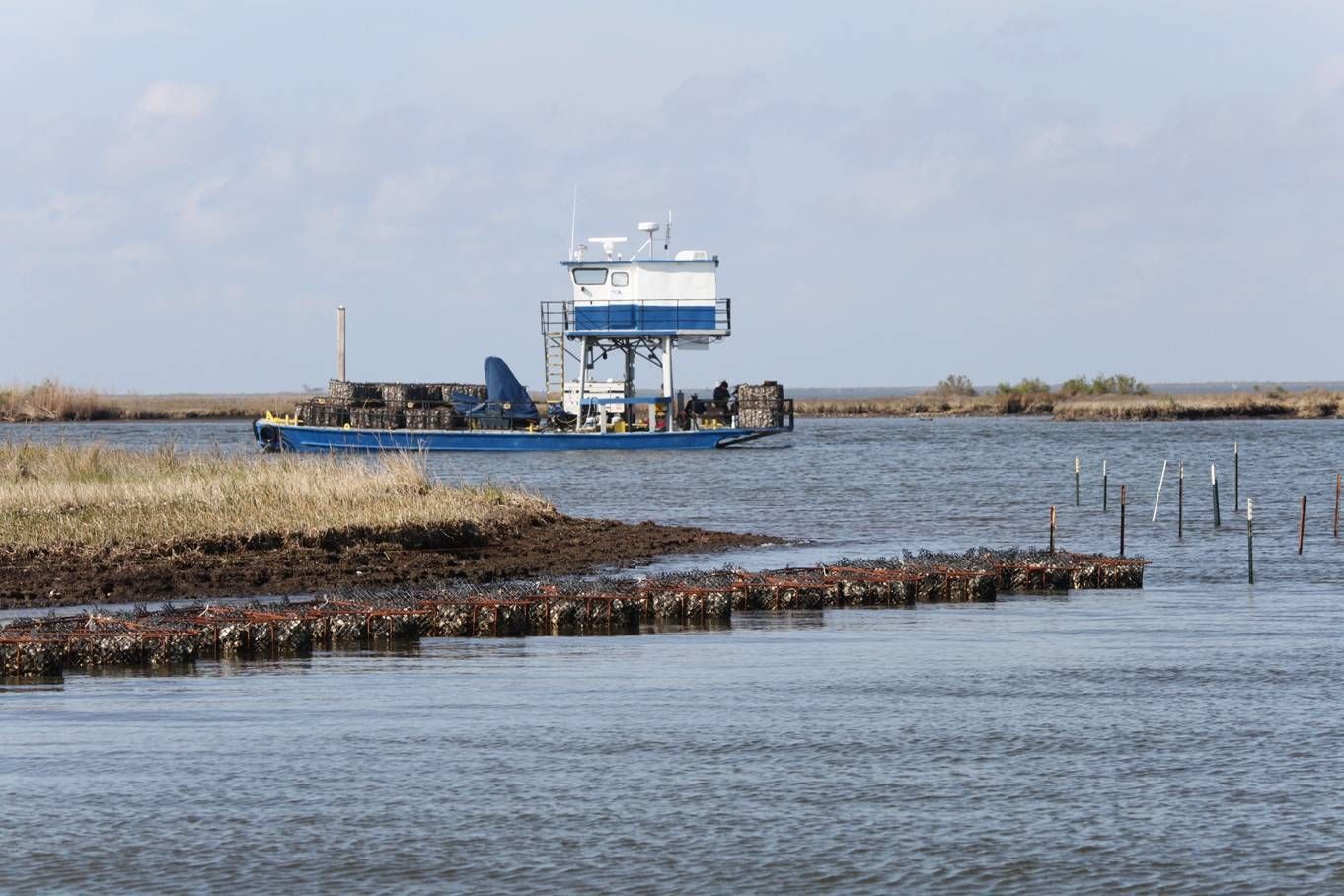 ReefBlk Installation - Restoration - Preservation - Baton Rouge, LA - Coastal Environments, Inc.