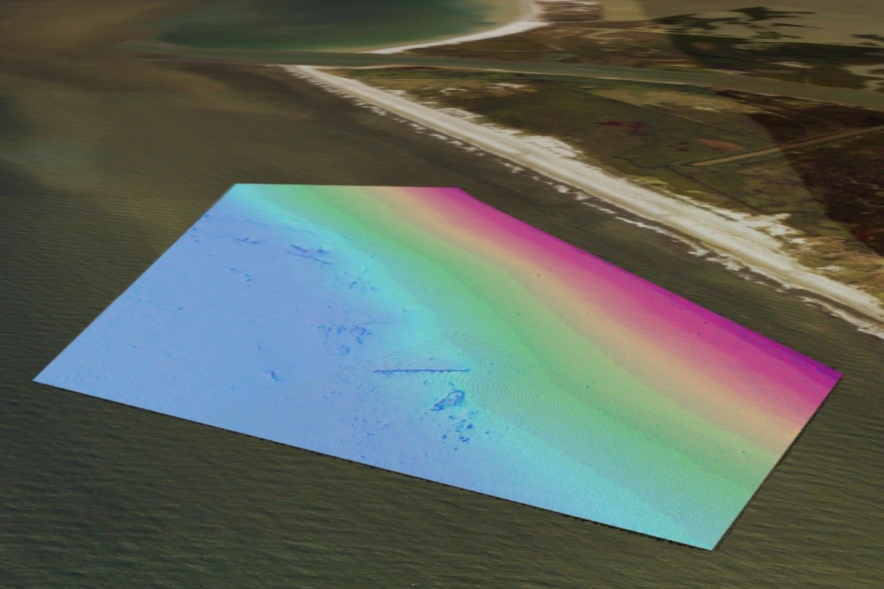3D Visualization of Multi-Beam Bathymetry - Baton Rouge, LA - Coastal Environments, Inc.