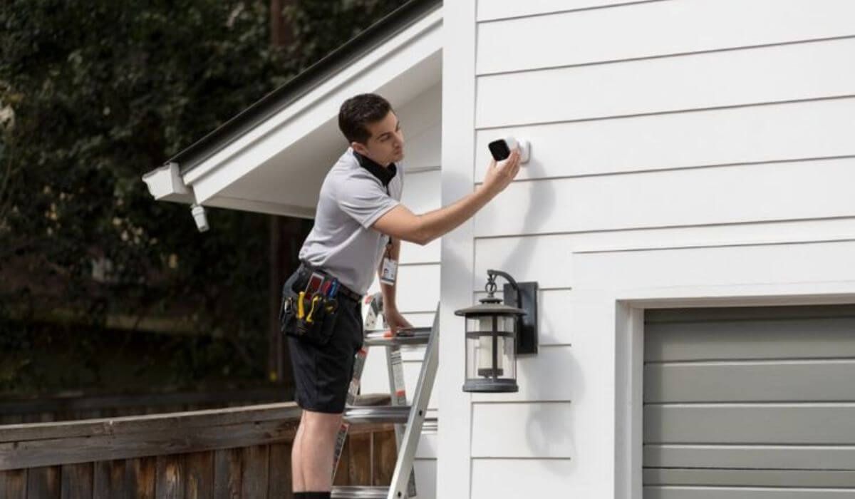 Ring battery security camera outdoor