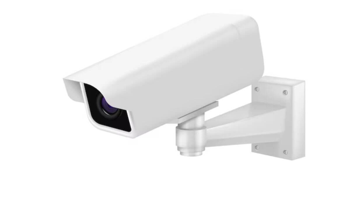 Security camera IP66 label