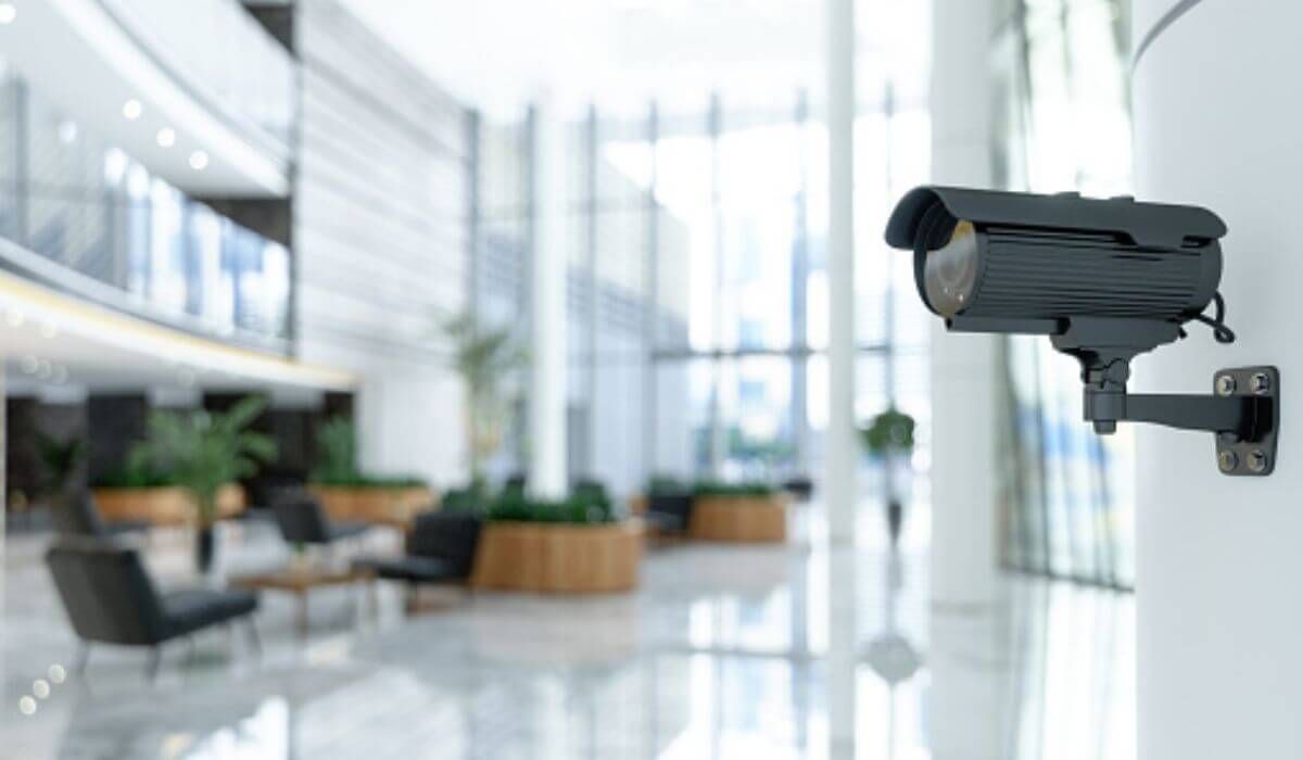 apartment lobby surveillance