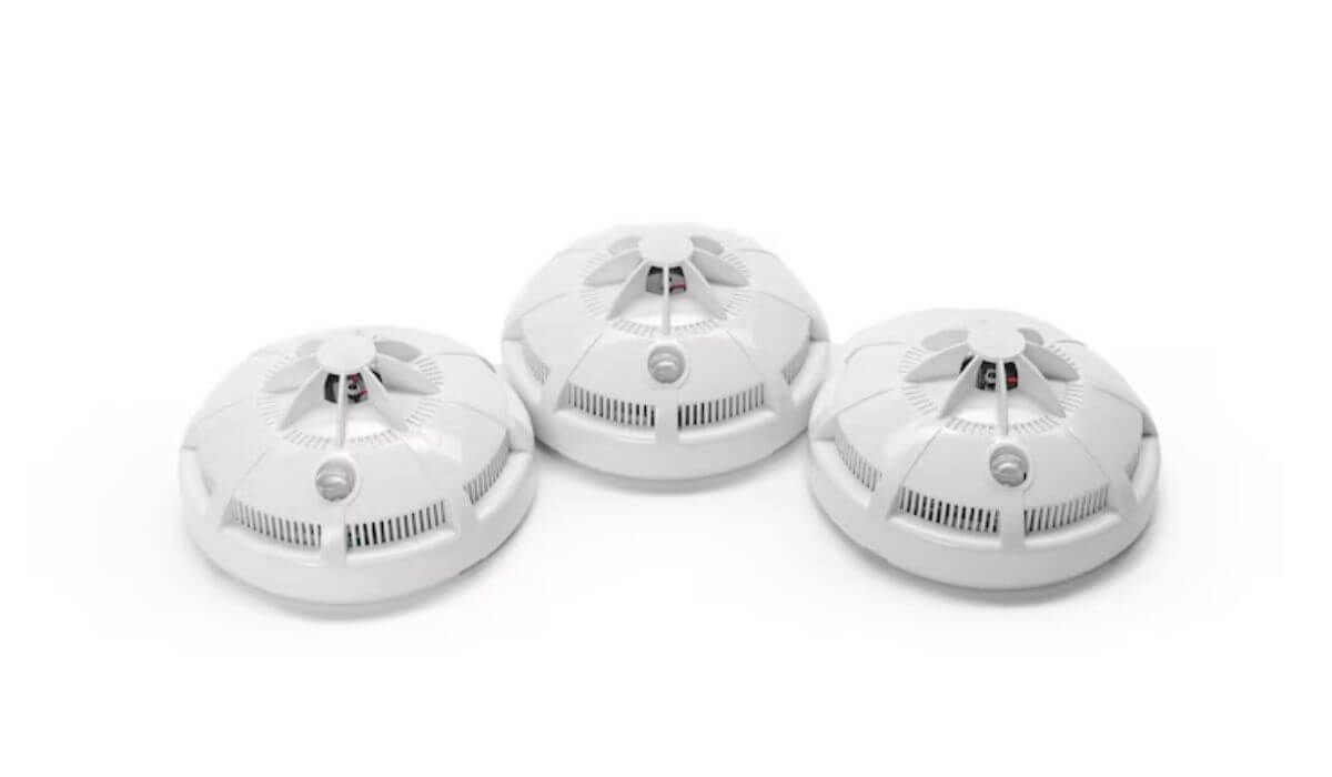 combination smoke and heat alarm