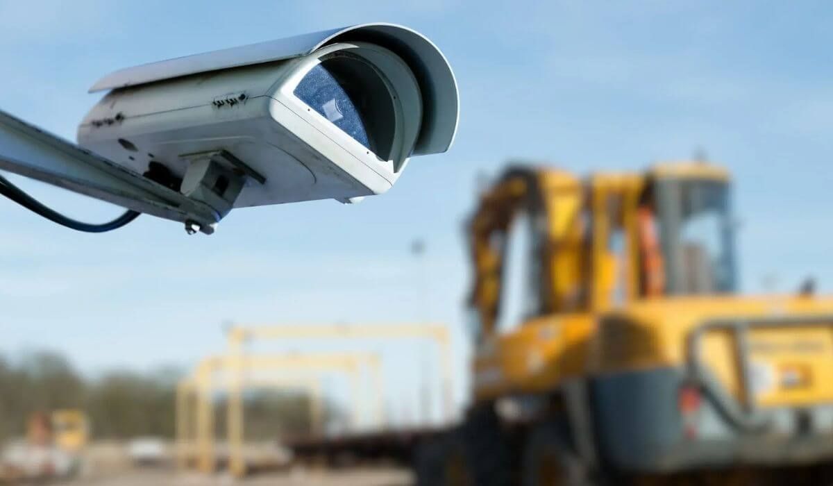 remote monitoring security camera construction