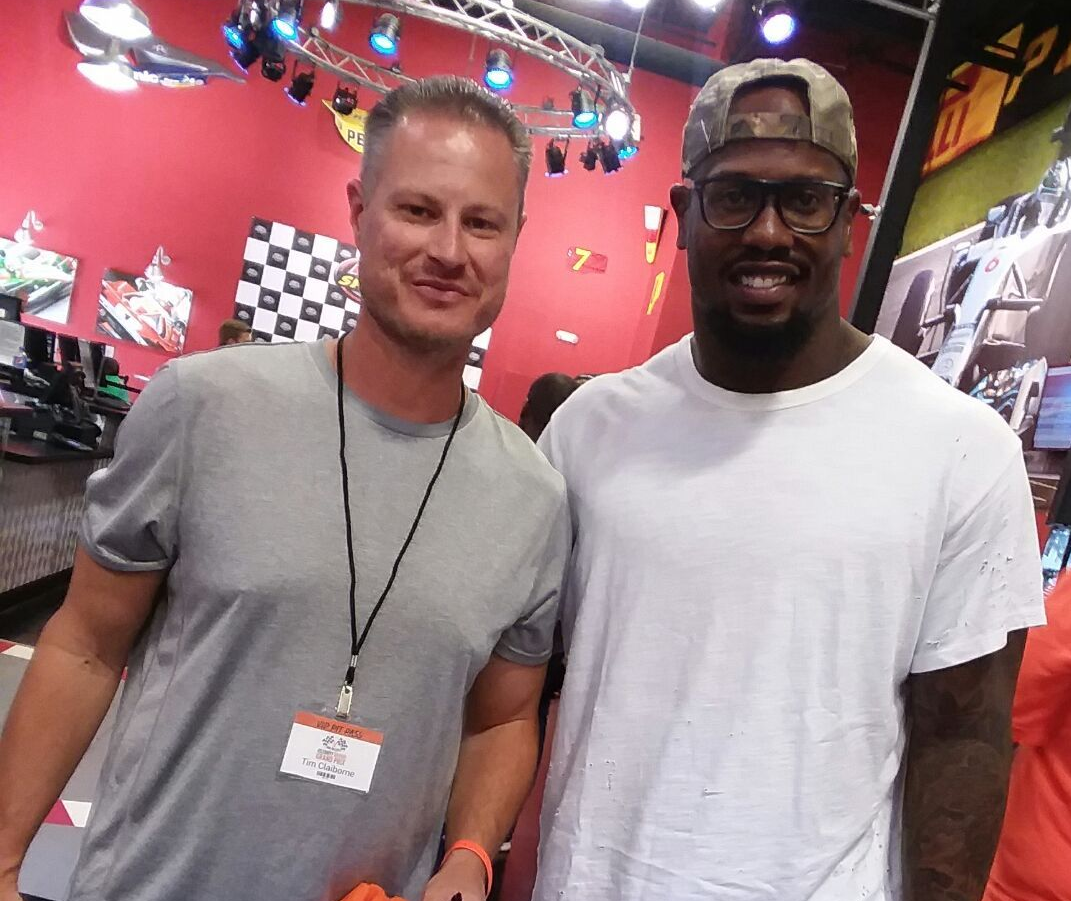 Von MIller and Tim Claiborne