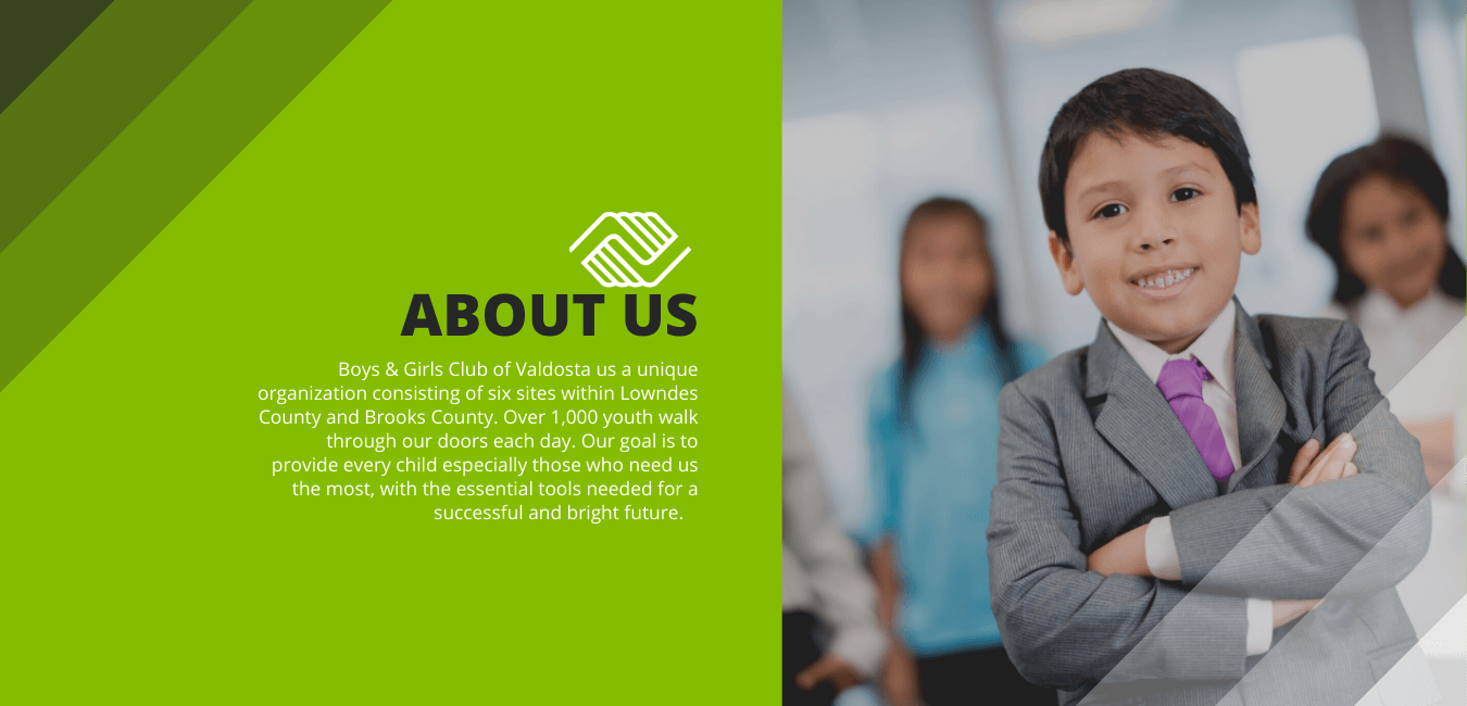 Green background with 