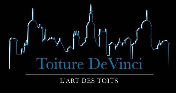 A logo for toiture de vinci l' art des toits