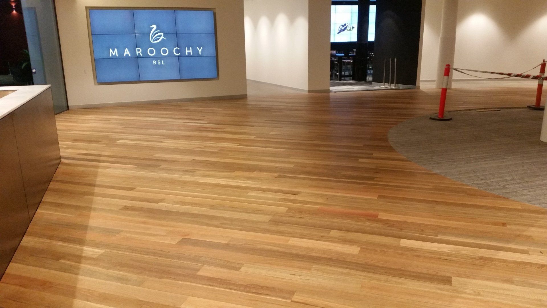 Gold Coast Hardwood Floor Installation in Commercial Property