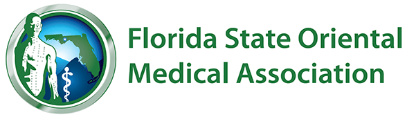 The logo for the florida state oriental medical association