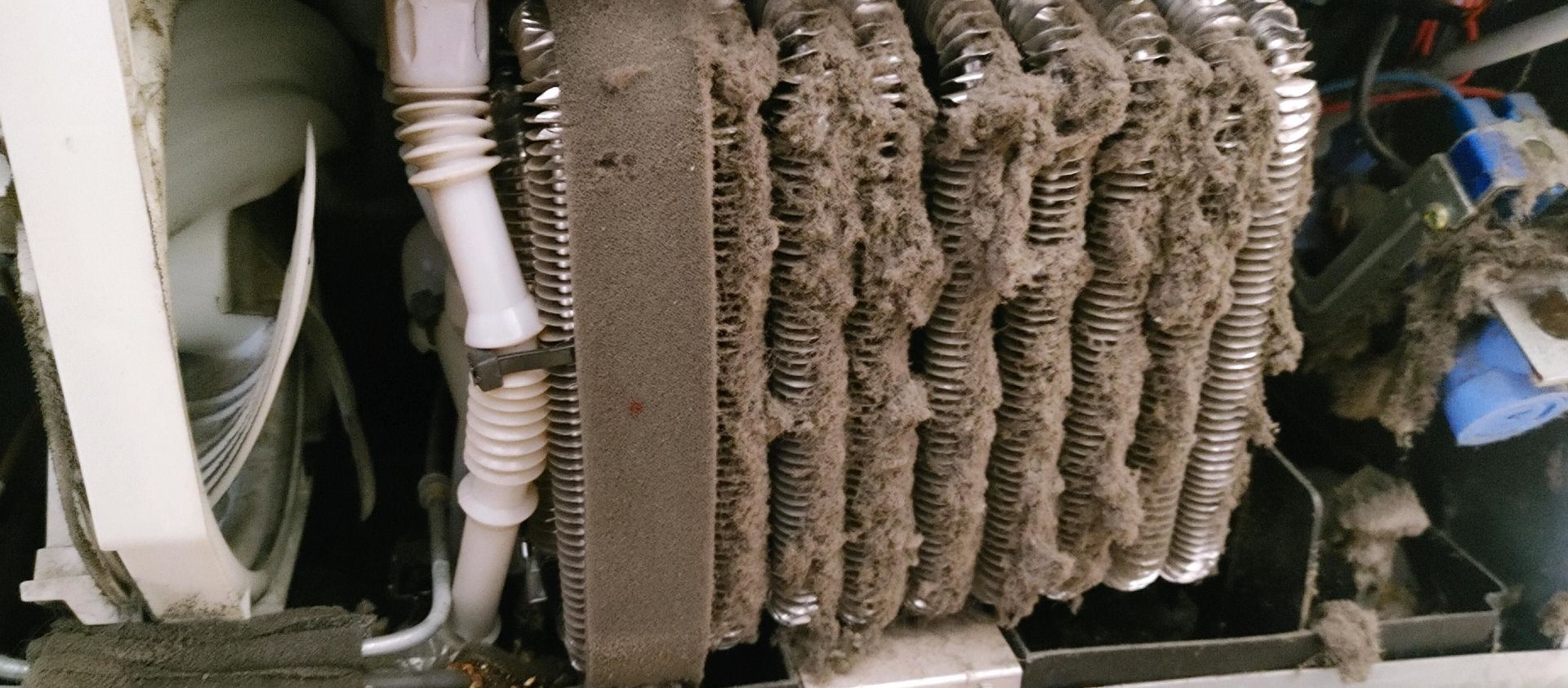 dirty filter of washing machine