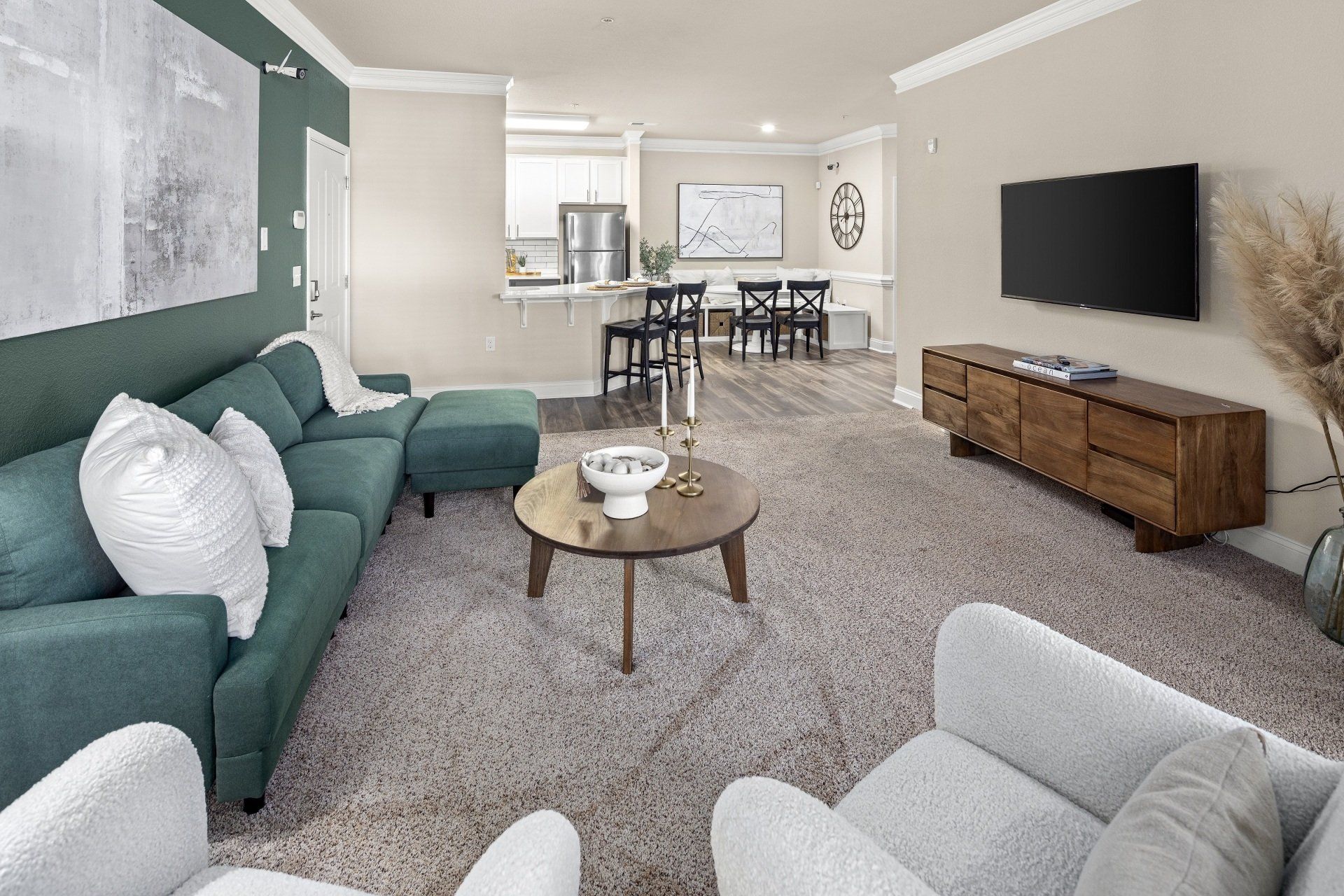 Living Room at The Elliott.