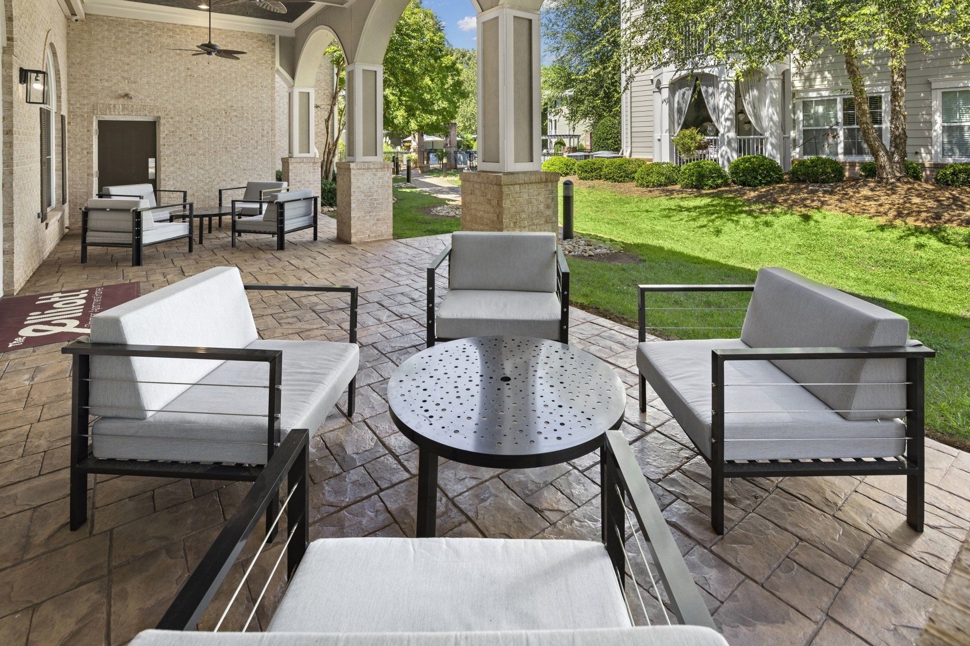 Outdoor Seating Area at The Elliott.