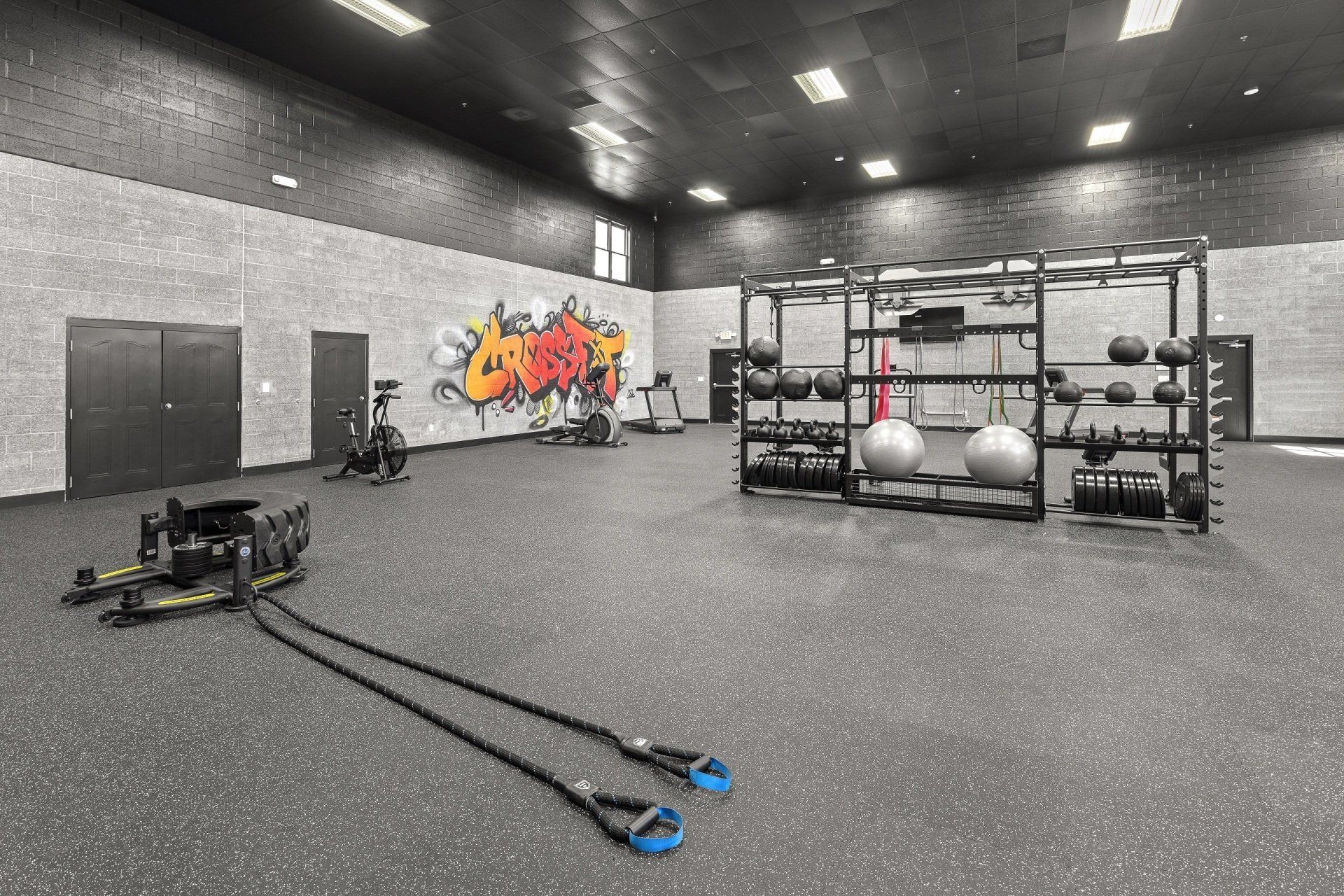 Fitness Center at The Elliott.